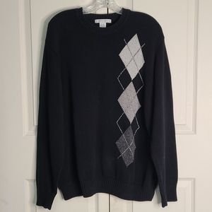 Geoffrey been mens argyle sweater